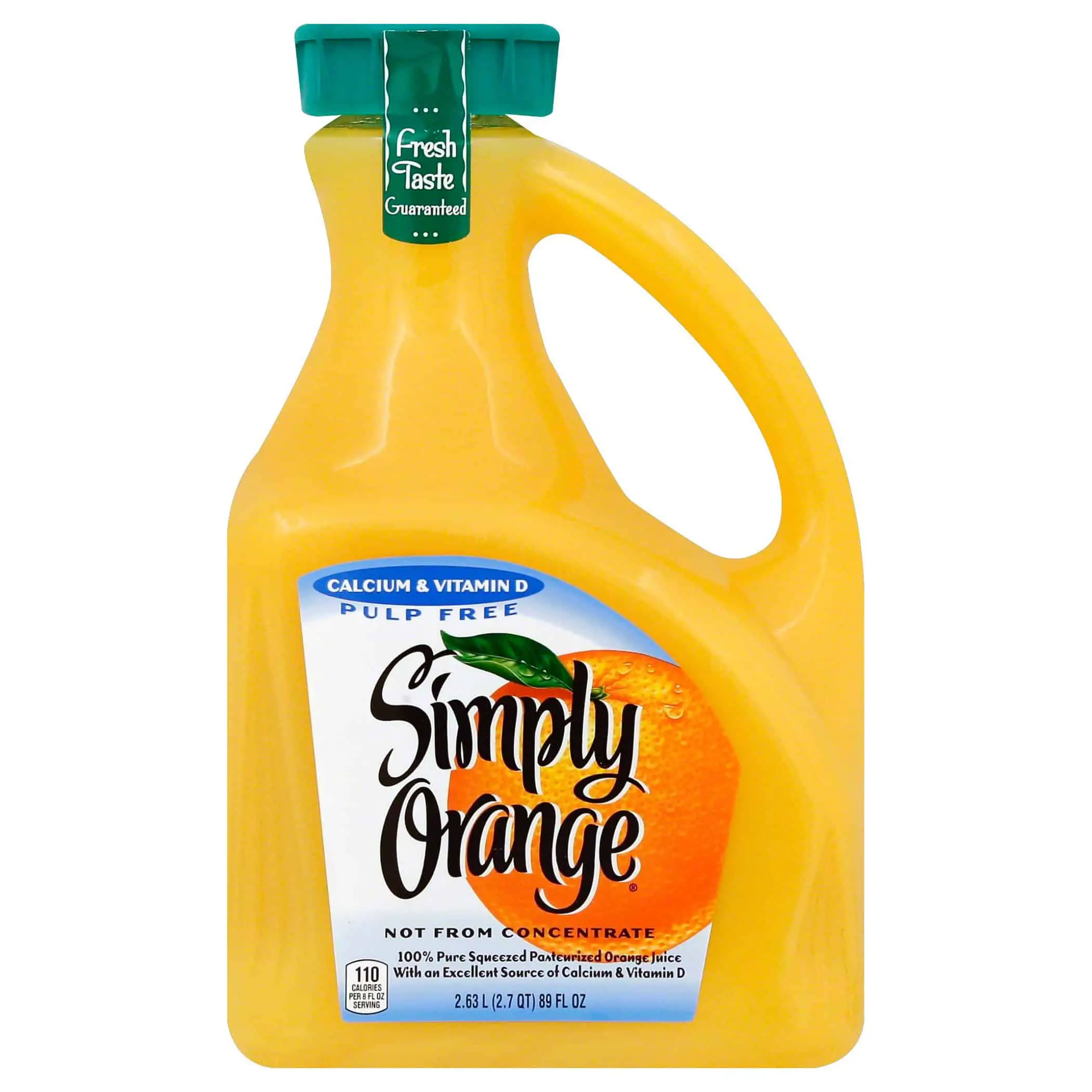 Simply Orange Calcium &  Vitamin D Pulp Free 100% Orange Juice