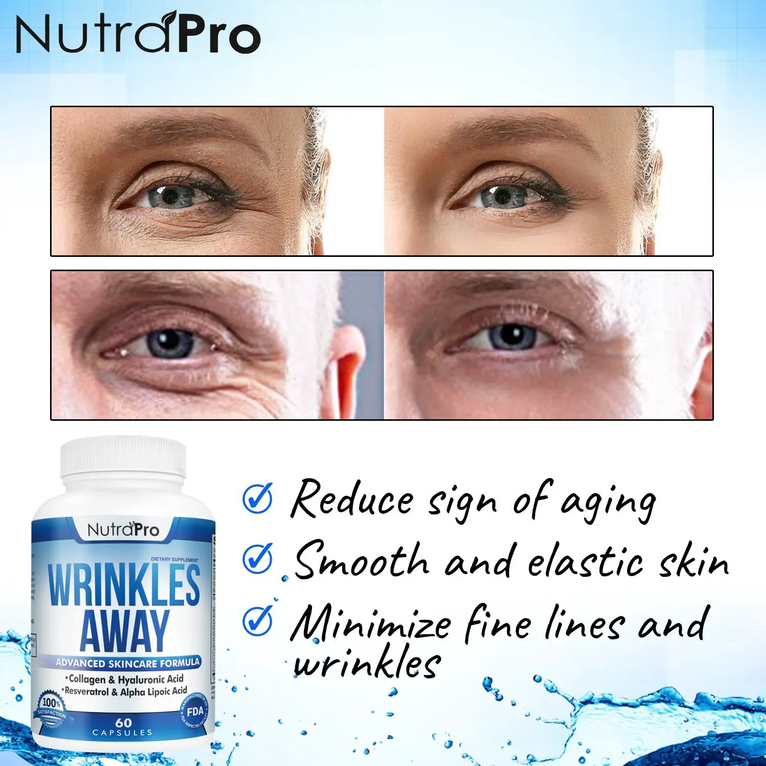 Skin Vitamins To Reduce Wrinkles and Fine Lines