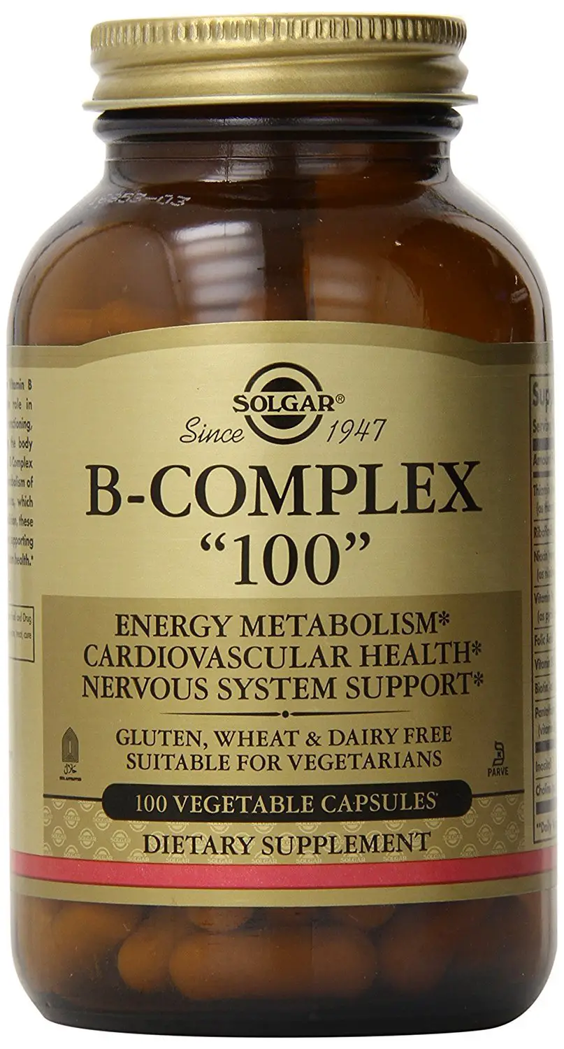 Solgar Vitamin B Complex 100 capsules