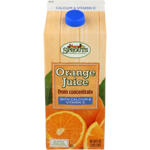 Sprouts Fc Orange Juice With Calcium Vitamin D 64 Fl Oz