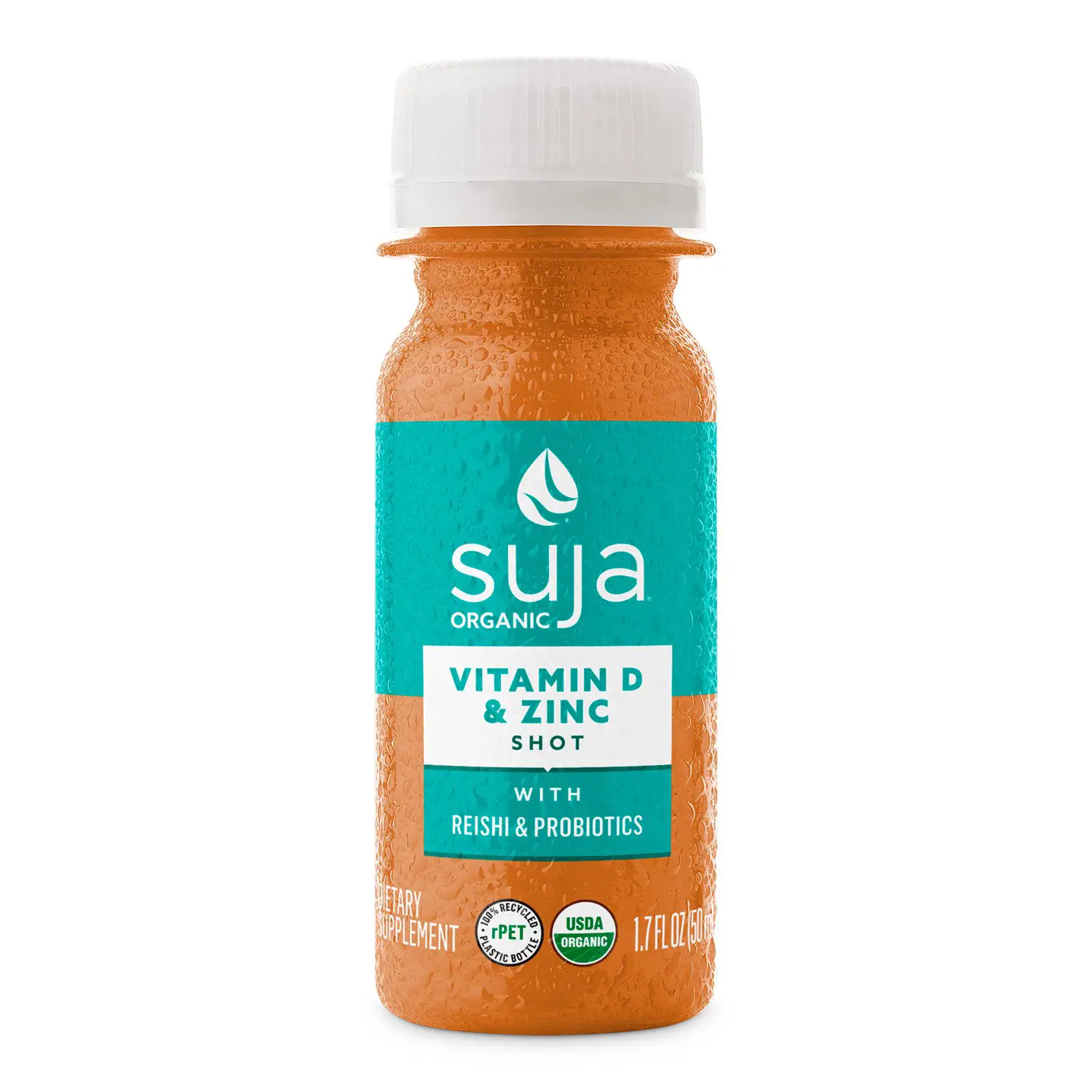 Suja Vitamin D &  Zinc Juice Shot with Reishi &  Probiotics, 1.7 fl oz ...