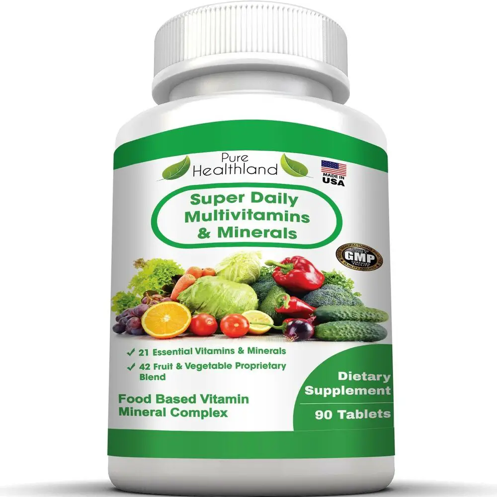 Super Daily Multivitamin Supplement for Men, Women and ...