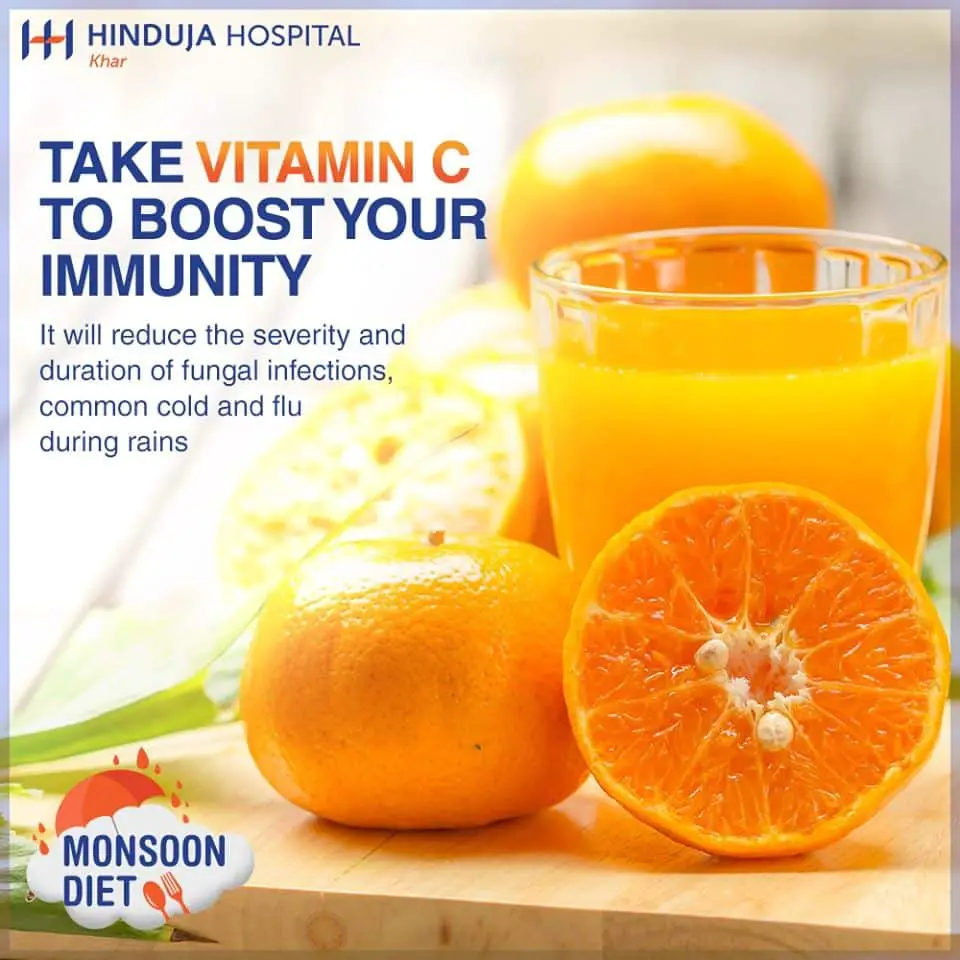 Take Vitamin C to boost your Immunity