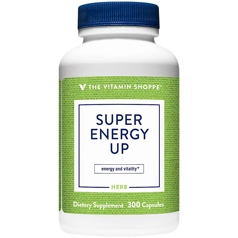 The Vitamin Shoppe Super Energy Up, Adaptogen that Supports Energy and ...