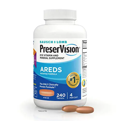 Top 7 AREDS2 Vitamins for Macular Degeneration â Blended Vitamin ...