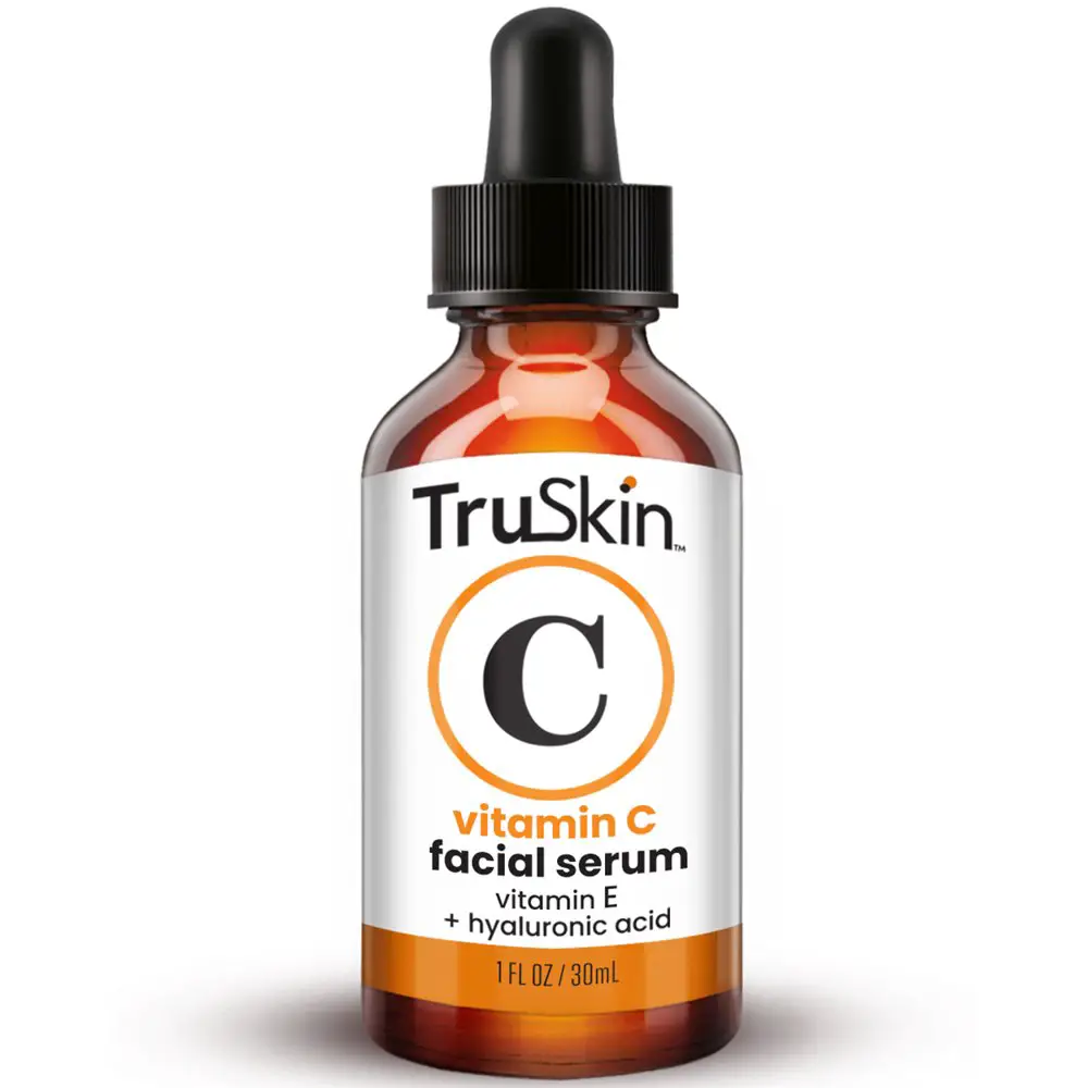 TruSkin Vitamin C Facial Serum with Vitamin E and Hyaluronic Acid, 1 fl ...