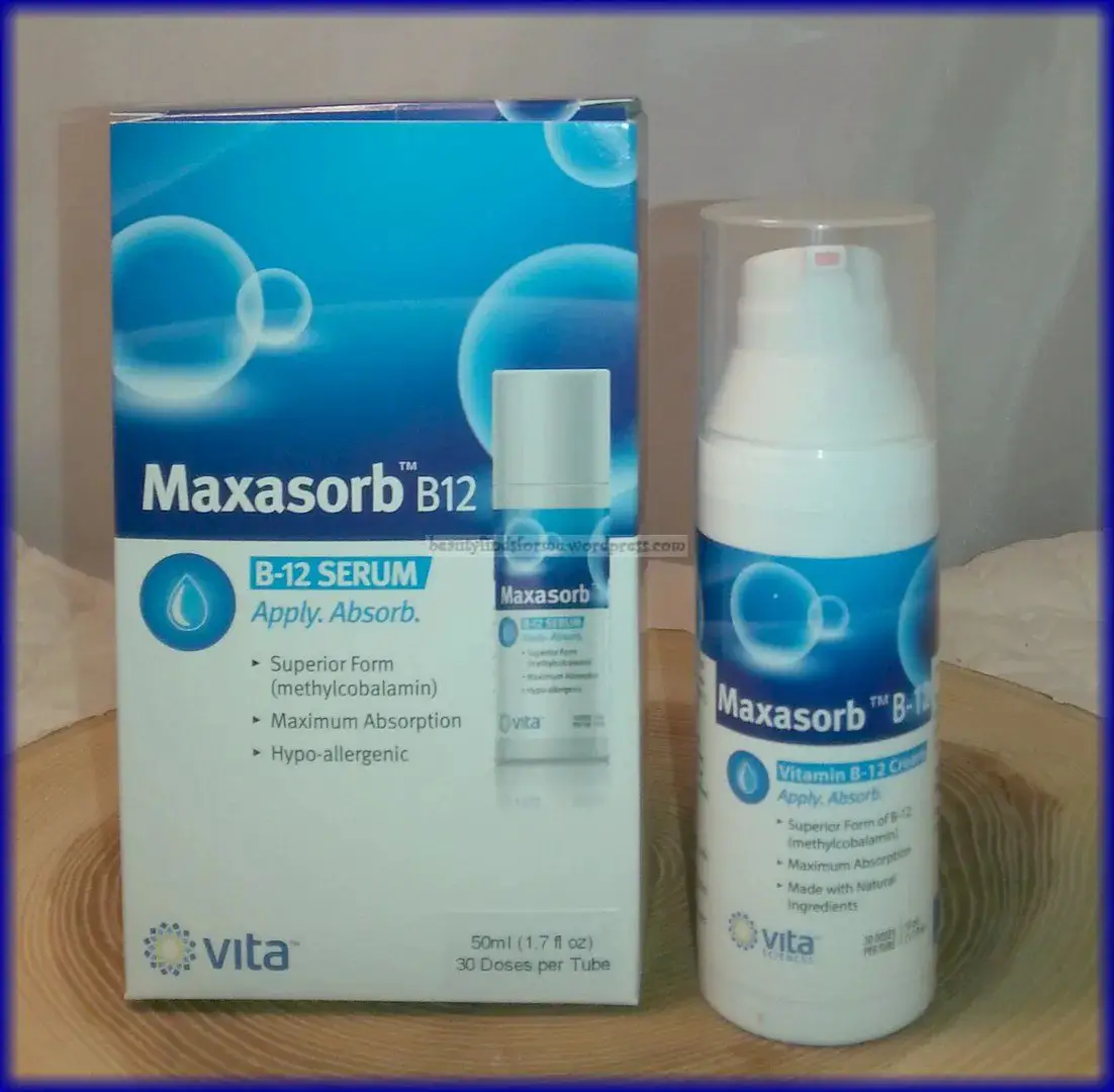 Vita Sciences Maxasorb Vitamin B12 Cream Initial ...