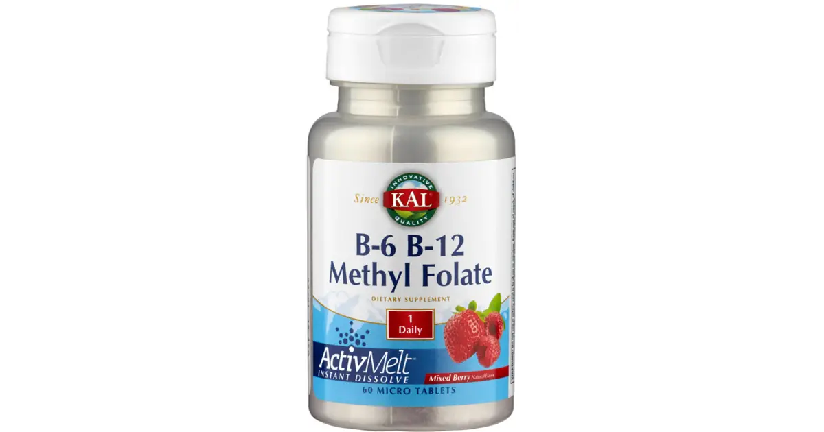 Vitamin B6, B12 &  Methyl Folate 