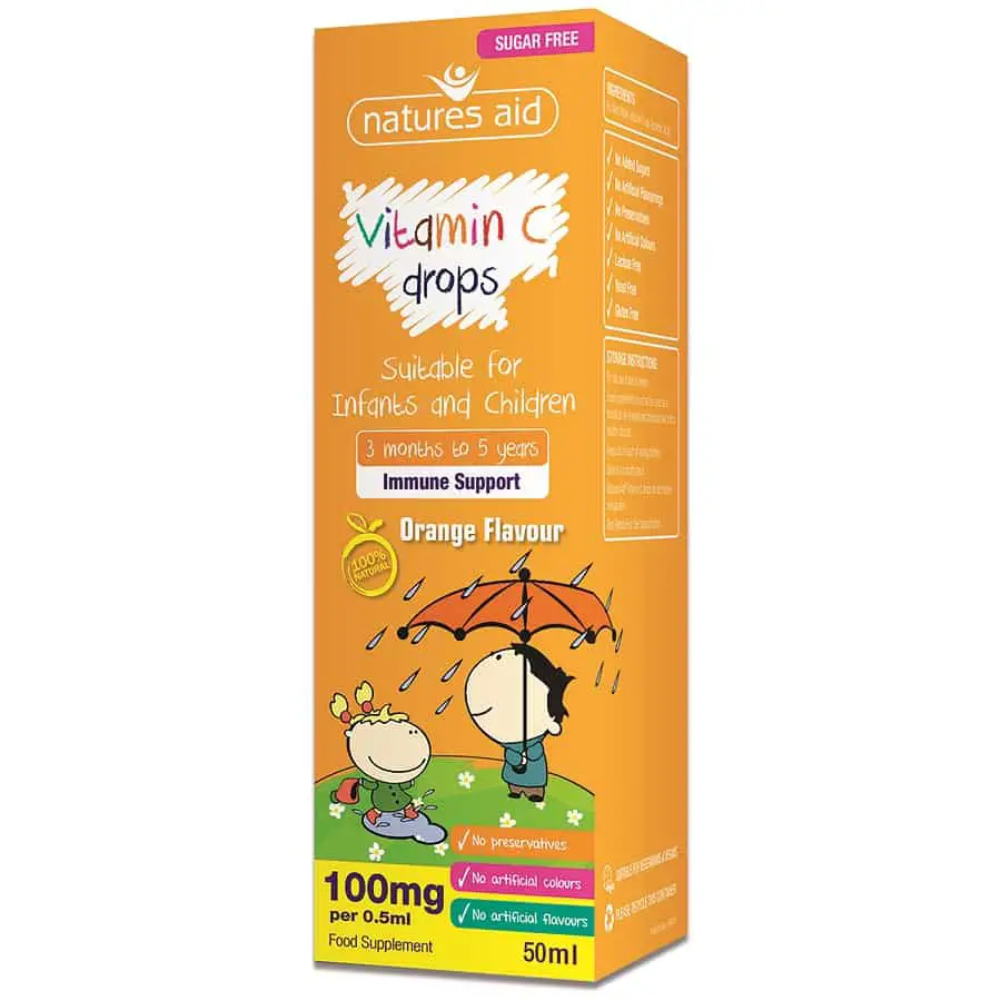 Vitamin C Drops for Infants &  Children 50ml: The Natural Dispensary