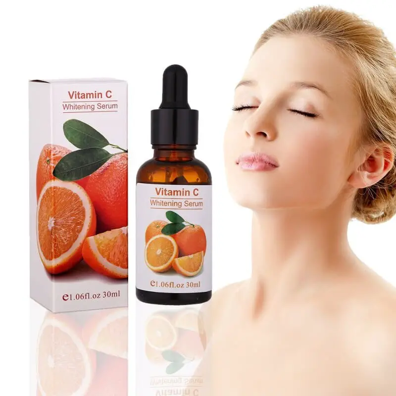 Vitamin C Essence Serum Liquid for Face Spot/Freckle Removing Lighting ...