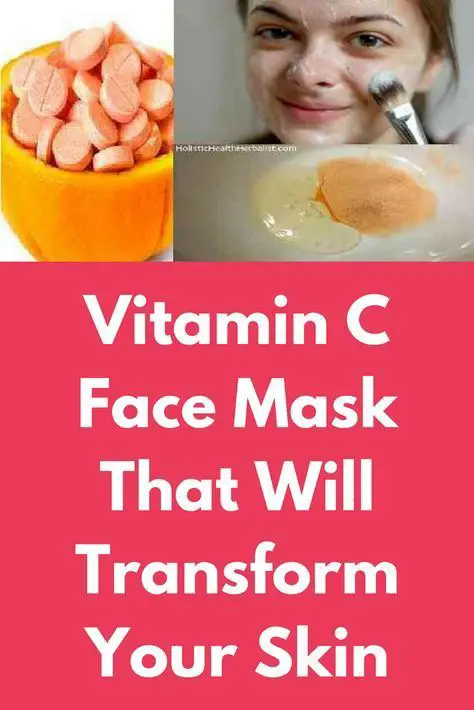 Vitamin C Face Mask That Will Transform Your Skin We all know benefits ...