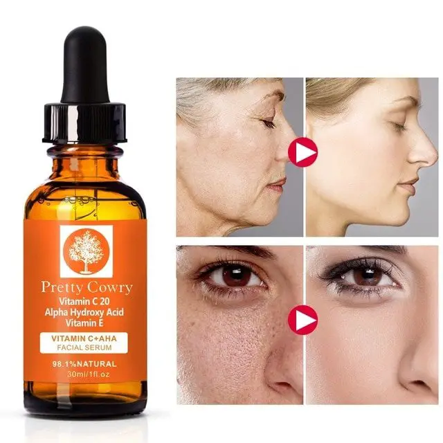 Vitamin C Facial Liquid Hyaluronic Acid face Serum for ...