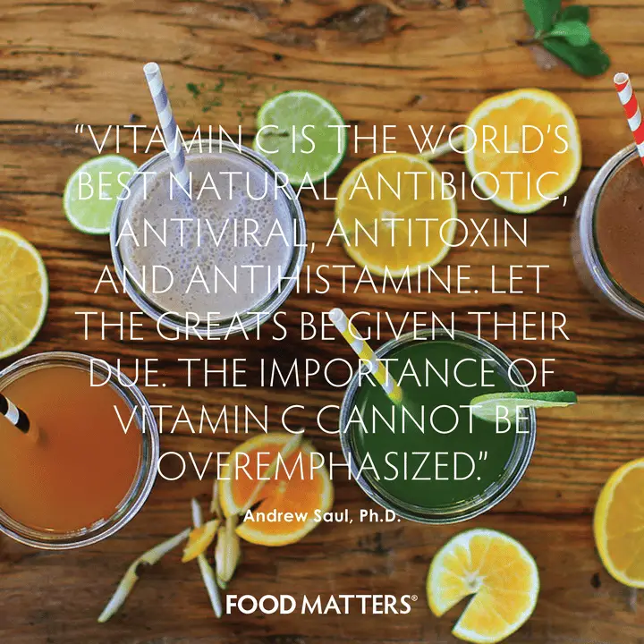 " Vitamin C is the world
