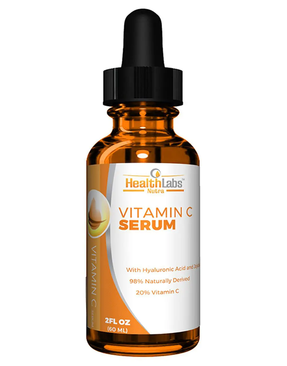 Vitamin C Serum with Vitamin E, Hyaluronic Acid and Jojoba Oil 2 fl.oz ...