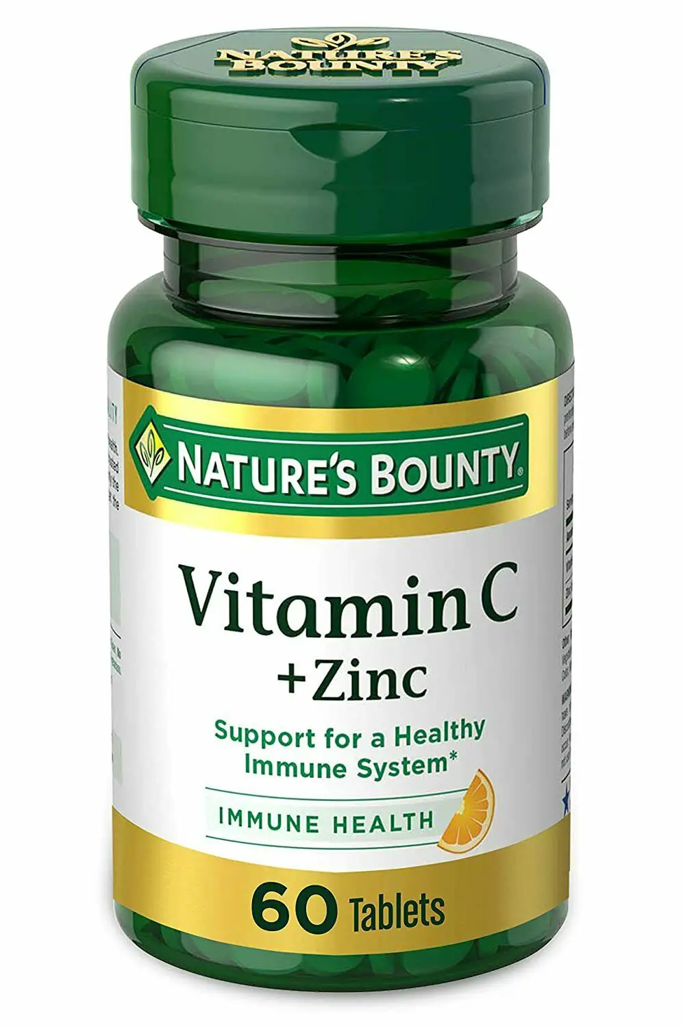 Vitamin C + Zinc Tablets by Natureâs Bounty. Vitamin C is ...