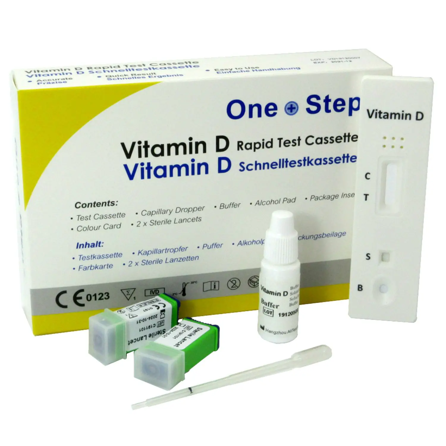 Vitamin D Test, Home Blood Testing Kit