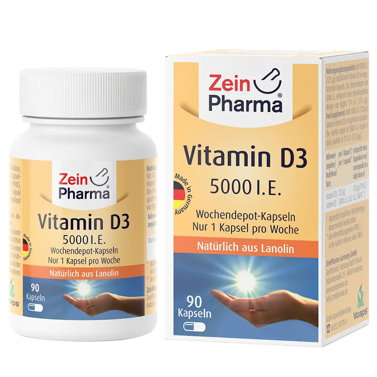 Vitamin D3 5.000 I.E.Wochendepot Kapseln