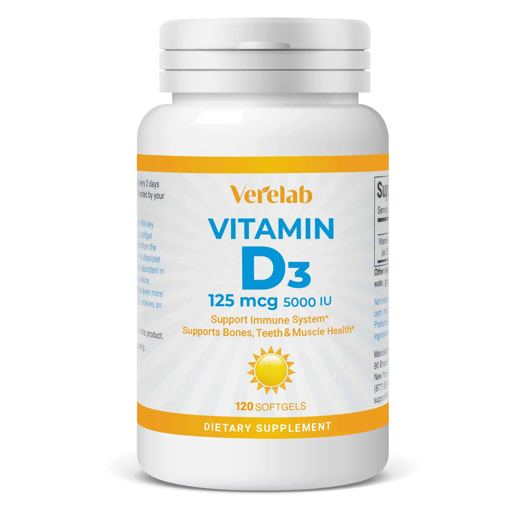 Vitamin D3 5000 IU Softgels  Vastmedic