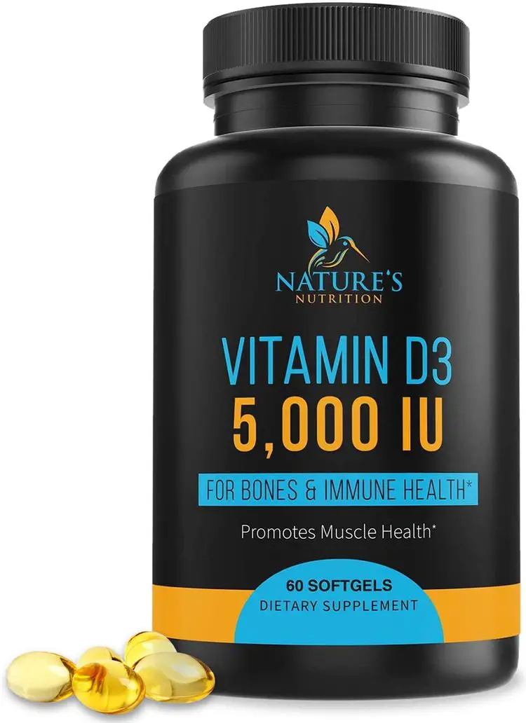 Vitamin D3 5,000 IU Supplement