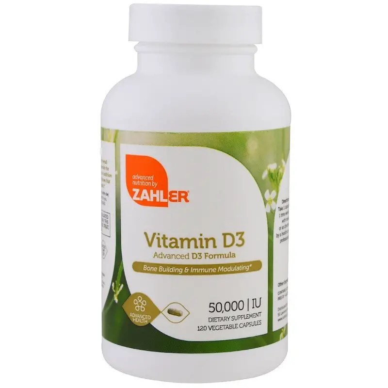 Vitamin D3 50000 IU 120 Vegetable Capsules in dubai