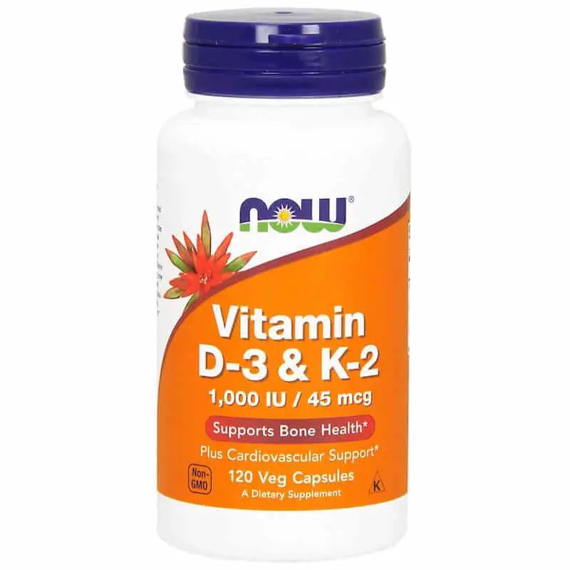 Vitamin D3 &  K2 NOW Foods