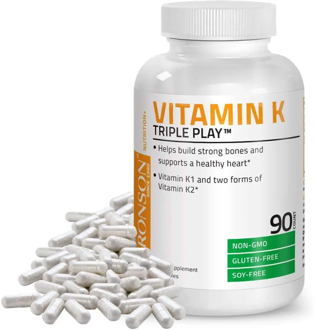 Vitamin K Triple Play (Vitamin K2 MK7 / Vitamin K2 MK4 ...