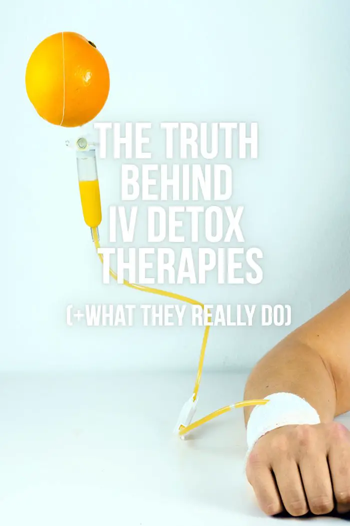 What are IV Detox Therapies? (+ What They Really Do ...