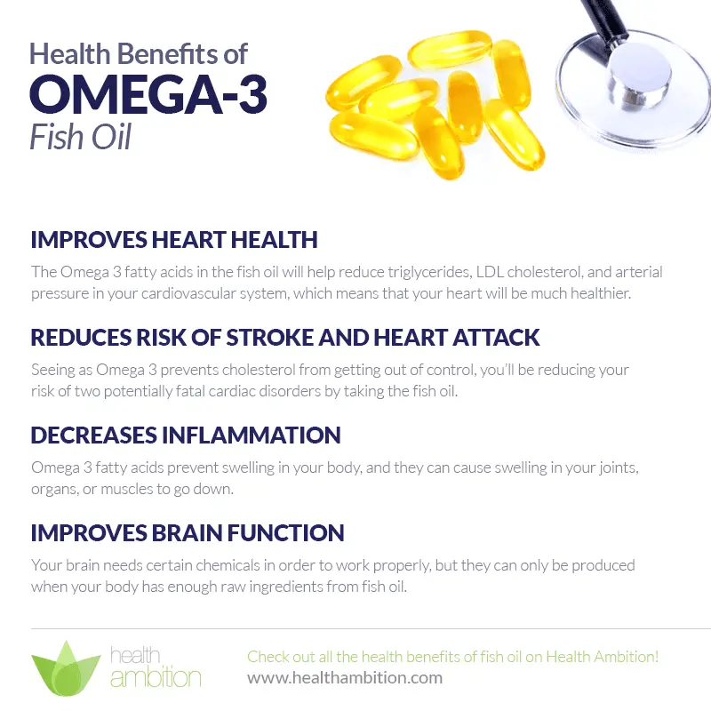 What Are the Omega 3 Fish Oil Benefits?