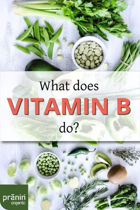 What does vitamin B do? Short answer: Gives you energy