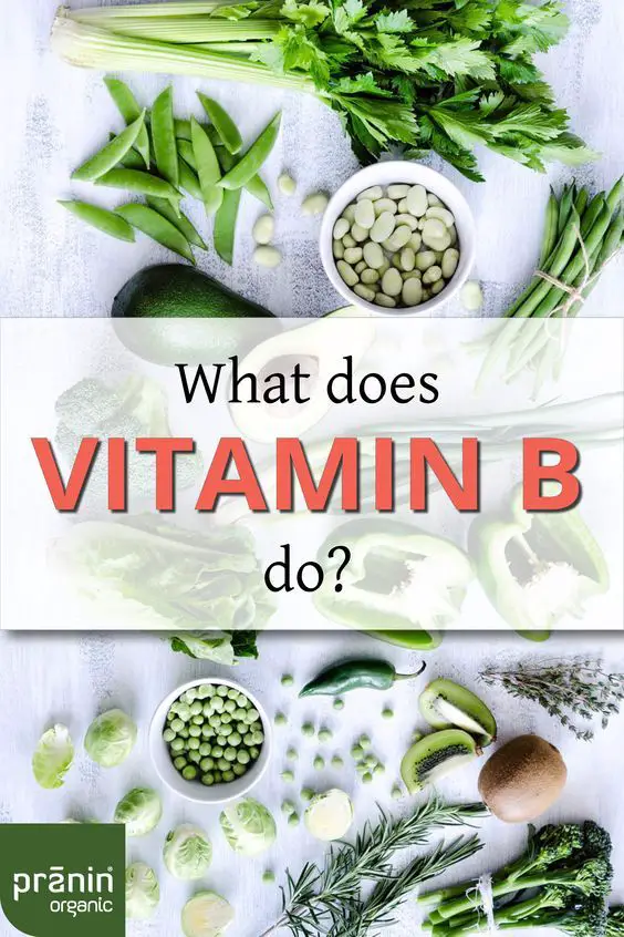 What does vitamin B do? Short answer: Gives you energy ...