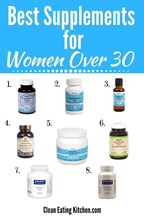 What vitamin supplements should women in our 30s be taking ...