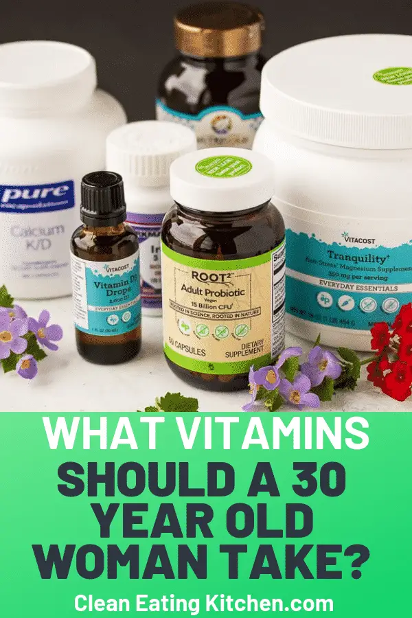 What Vitamins Should a 30 Year Old Woman Take?