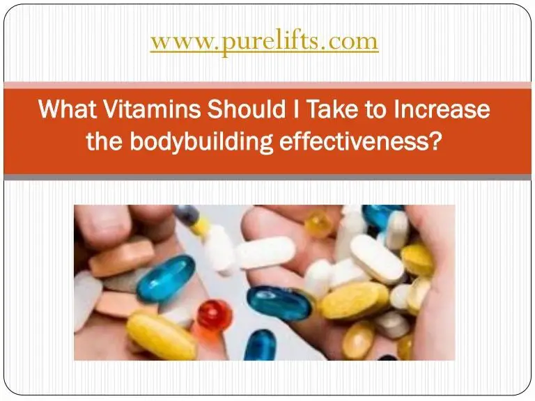 What Vitamins Should I Take to Increase the Review