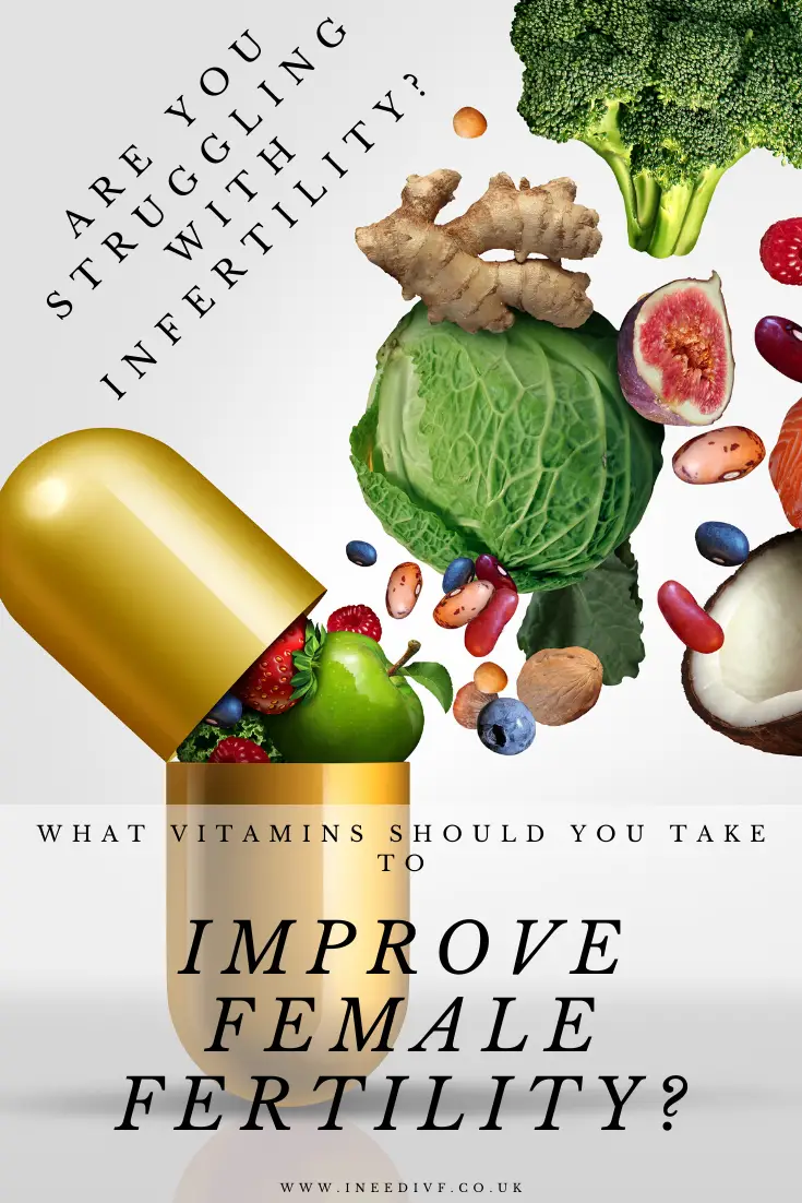 What vitamins should you take to improve female fertility if you are ...