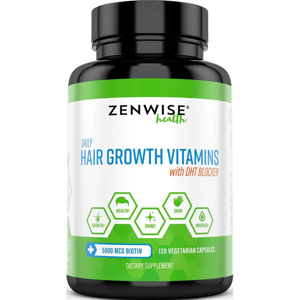 Zenwise Health, Hair Growth Vitamins Supplement